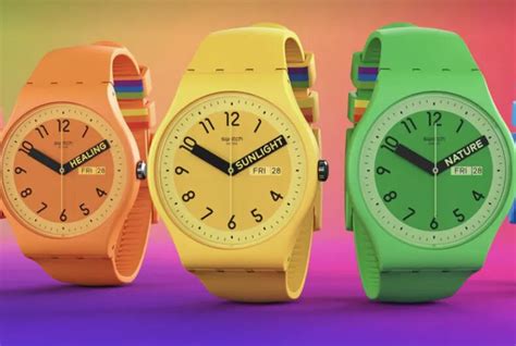 swatch pride watches